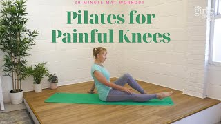 Pilates for Painful Knees 30 minutes to Strengthen the Knees and Relieve Knee Pain [upl. by Couq]