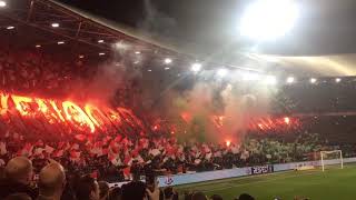 Opkomst  sfeeractie Bekerklassieker 270219 Feyenoord  020 [upl. by Zorana]