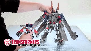 Transformers  Optimus Prime MechTech  Vehicle to Robot Instructional Video  Transformers Official [upl. by Atirhs]