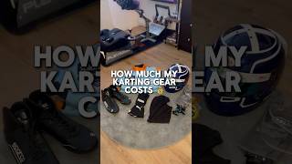 How much my Karting gear costs gokartracing f1 gokart gokarts karting howto kartlife gopro [upl. by Einna]