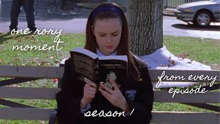 one rory moment from every episode of gilmore girls season 1 [upl. by Suivatra]