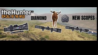 NEW SCOPES the hunter call of the wild plus a diamond wildebeest [upl. by Anom]