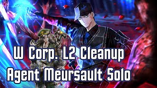 Limbus Company W Corp L2 Cleanup Agent Meursault MD4R Solo [upl. by Ahselrac]