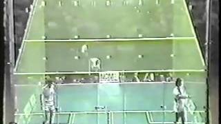 Jahangir Khan vs Jansher Khan 1988 World Open Game 1 [upl. by Anitnatsnoc]