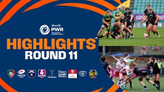 Round 11 Highlights  Allianz Premiership Womens Rugby 2324 [upl. by Peyter401]