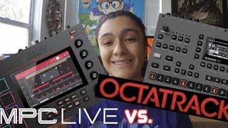 MPC Live VS Octatrack [upl. by Sidnak]