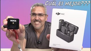 Cuál es Mejor el DJI Mic o el Rode Wireless Go [upl. by Crespo321]