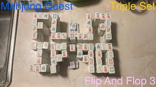 Mahjong Quest Triple Set Flip And Flop 3 [upl. by Eamanna]