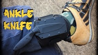 KABAR TDI Ankle Knife REVIEW amp DEMO [upl. by Maloy]