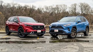 2023 Toyota rav4 vs 2024 Honda crv Which one is really worth 30k [upl. by Rhonda704]