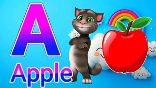 A for apple  अ से अनार  abcd phonics song  a for apple b for ball c for cat  abcd song  abcde [upl. by Garey]