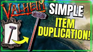 Valheim  EASY Item amp Resource Duplication Vedui42 [upl. by Alicec976]