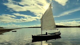 Building a Wooden Boat 2023 Sail and Oar Skiff [upl. by Marchese302]