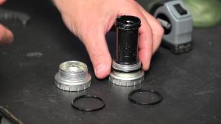 How To Remove And Install External Bearing Bottom Brackets By Performance Bicycle [upl. by Ennayrb]