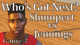 Shumpert vs Jennings  4v4 Pickup Winner Stays  NBA 2K13 Blacktop Mode [upl. by Jim913]