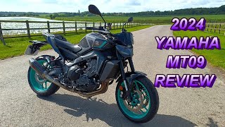 ★ 2024 YAMAHA MT09 REVIEW ★ [upl. by Danyluk]