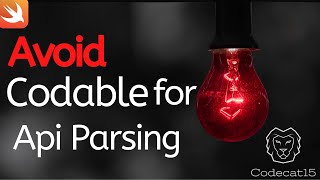 Avoid Codable for json api parsing Swift Hindi Tutorial  Parse api Swift codable tutorial [upl. by Neersan]