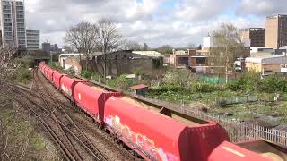 Railfreight Kew  Dudding Hill Jn [upl. by Macmahon62]