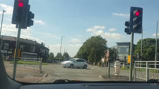 chadderton driving test route 1 via broadway part 1 [upl. by Nnaul]