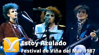 Soda Stereo  Estoy Azulado  Festival de Viña del Mar 1987 Primera Noche [upl. by Netsreik376]