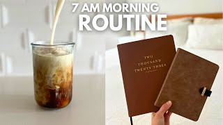 7 AM Minimalist Morning Routine  Simple  Healthy Habits [upl. by Wilde267]