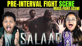 SALAAR  PREINTERVAL FIGHT Scene Reaction  Part 4 [upl. by Ysied]