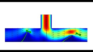 Analysis of cell delivery by COMSOL micropump tutorial Comsol 微泵运送细胞分析 [upl. by Havstad200]