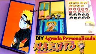 DIY NARUTO Agenda Personalizada [upl. by Alioz]