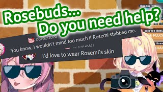 Rosemi reads quotes from her fan Discord server 【NIJISANJI EN  Millie Parfait】 [upl. by Naillij]