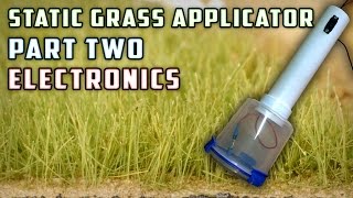 Static Grass Applicator Electronics  How To  Model Railroad [upl. by Eleda]