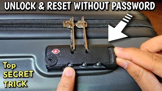 How To Unlock amp Reset Forgotten Combination Lock Password [upl. by Hawken]