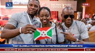 The 2018 Tony Elumelu Foundation Entrepreneurship Forum Holds Pt6 [upl. by Michaud]