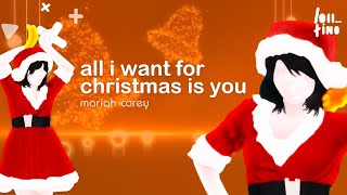 Just Dance 2025 All I Want For Christmas by Mariah Carey  Fanmade [upl. by Armbruster]