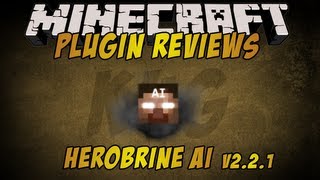 Minecraft Herobrine AI V221 Plugin For CraftBukkit New Video [upl. by Gray]