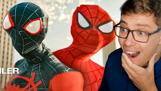 Reacting To SPOODERMAN FINAL Official Trailer Funny [upl. by Gainor]