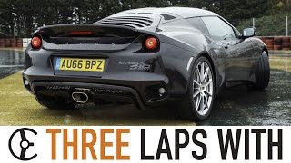 Lotus Evora Sport 410 Three Laps With  Carfection [upl. by Myca686]