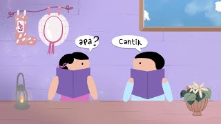 Tiara Andini Arsy Widianto – Cantik Official Lyric Video [upl. by Ajim]