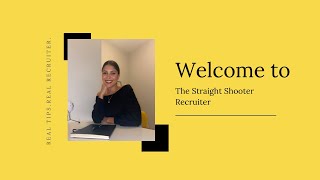 Welcome To The Straight Shooter Recruiter [upl. by Sarajane]