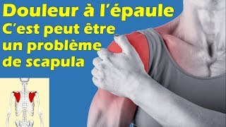 Douleur à lépaule  peutêtre un souci de scapula  Que faire [upl. by Olympias]