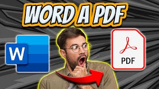 Cómo Convertir Documentos de Word a PDF de Forma Rápida y Fácil [upl. by Camm685]