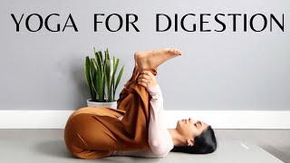 Yoga for Digestion Bloating Constipation Gas  Yoga for Gut Health  Part  1 [upl. by Adnam436]