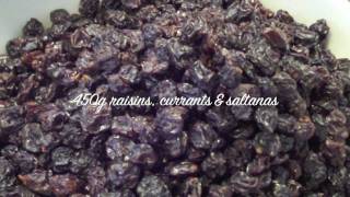 The Best Traditional Christmas Fruit Cake Recipe [upl. by Erastes]