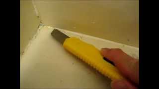 How to  The Secrets to Caulking a Shower Successfully [upl. by Hokanson37]