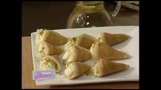 Qatayef with cream Puck [upl. by Watts]