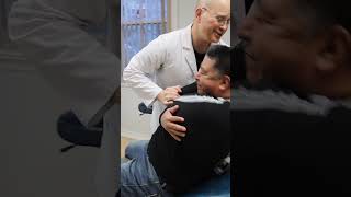 Explosive Back Cracking Adjustment  New Jersey Chiropractor [upl. by Careaga]