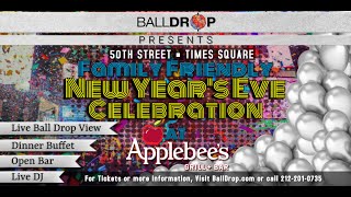 Applebees on 50th St NYC New Years Eve Party [upl. by Guyon543]