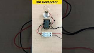 Contactor Connection  Contactor Testing  Shorts  Viral  youtube video  Basic Electrical ET [upl. by Johnsten167]