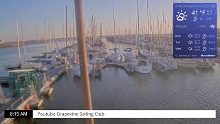 Grapevine Sailing Club  Scotts Landing Marina  Live Stream HD [upl. by Nnep]