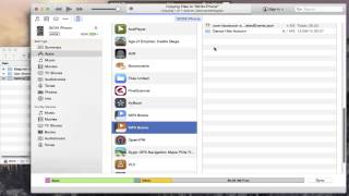 MP3 Audiobook Player  How to add a book via iTunes [upl. by Lebar]