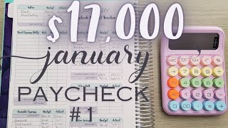 17000 In Savings  January Paycheck 1 [upl. by Animrelliug]